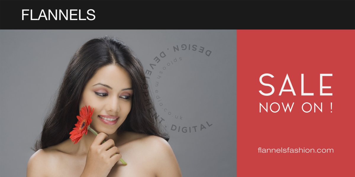 FLANNELS FASHION | CAMPAIGNS | 48 SHEET BILLBOARDS | BRANDING