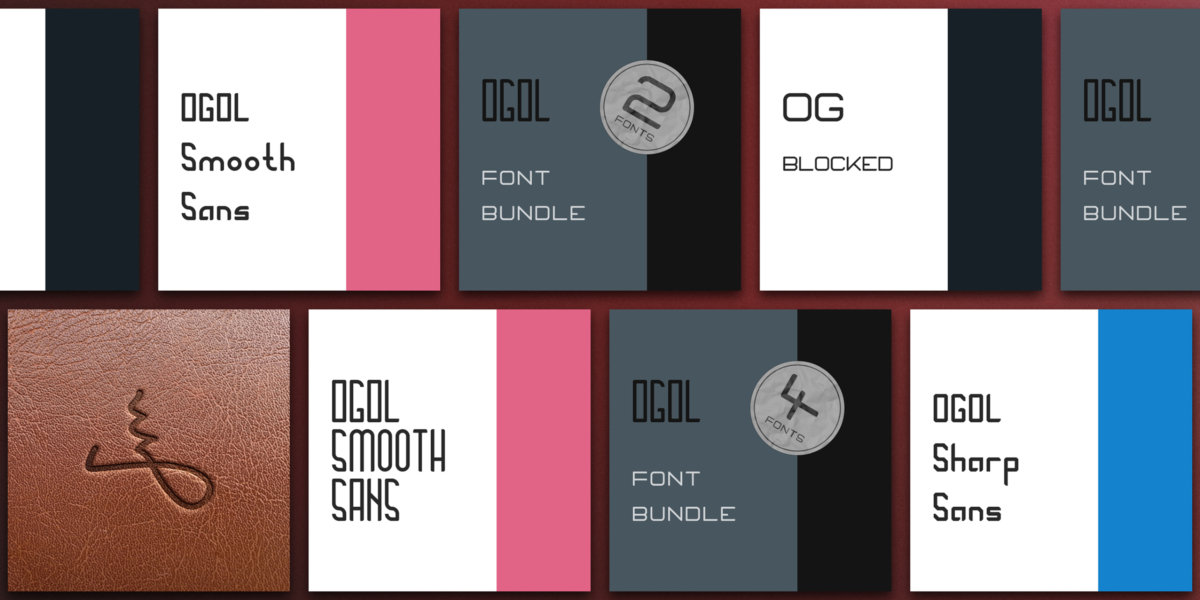 OGOL | BOUTIQUE FONTS | https://ogol.shop | https://ogol.uk