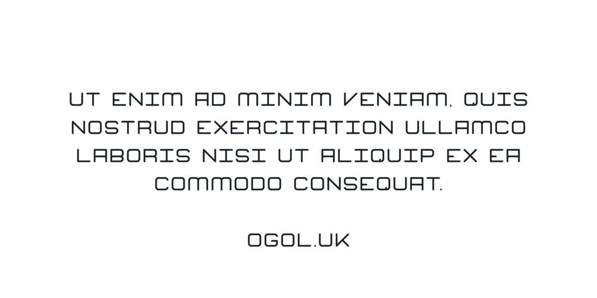 OGOL | BOUTIQUE FONTS | OG BLOCKED | https://ogol.shop | https://ogol.uk